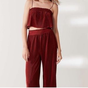 UO pleated crop top